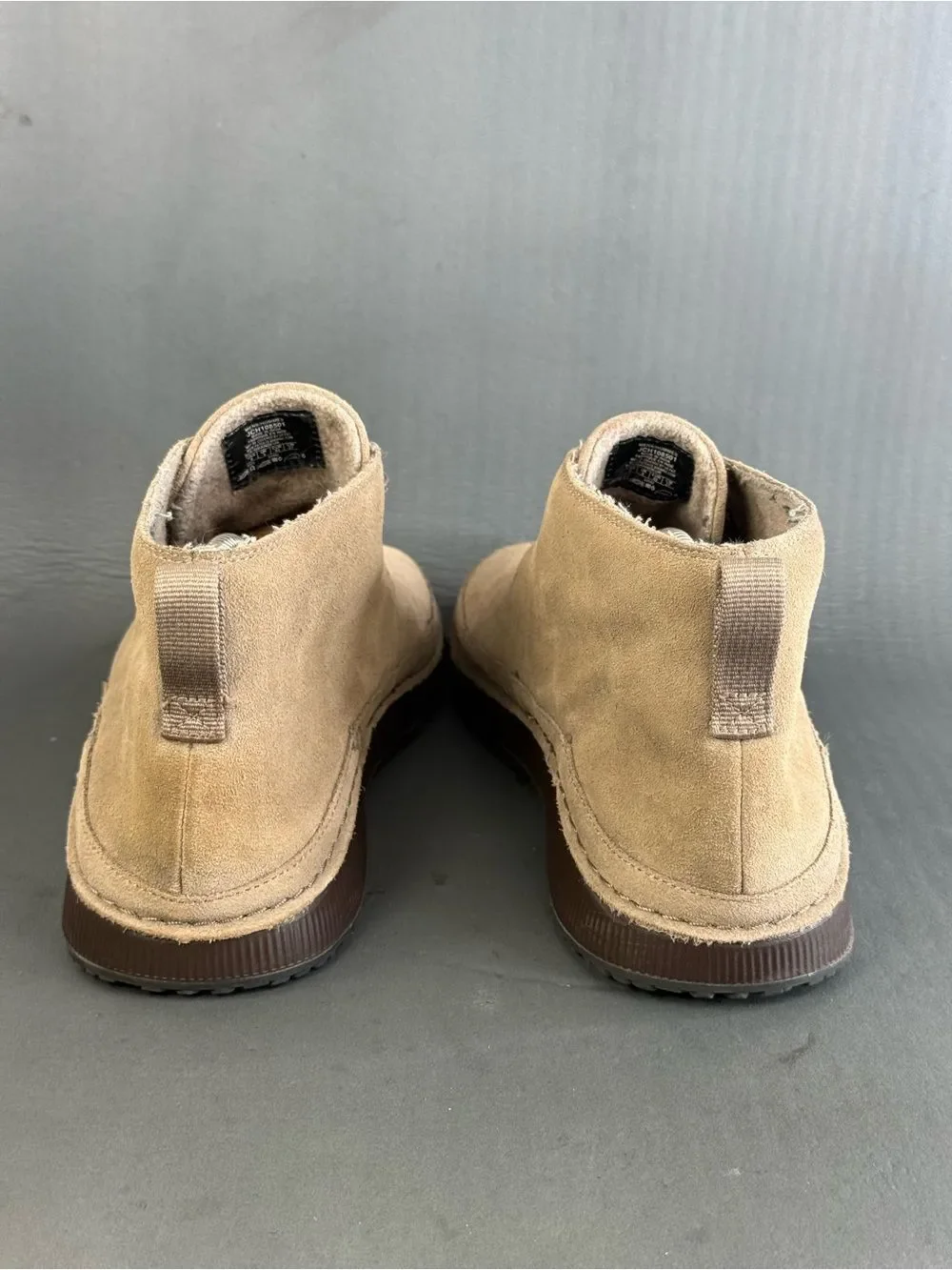 Men's Chaco Paonia Desert Chukka Boots shoes tan suede size 9